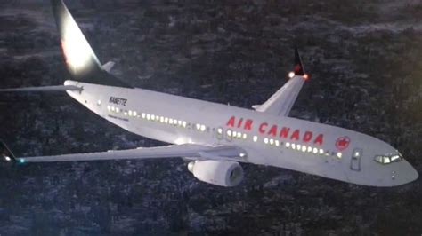Fsx Boeing 737 Air Canada Youtube