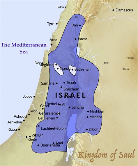 Old Testament Map And History