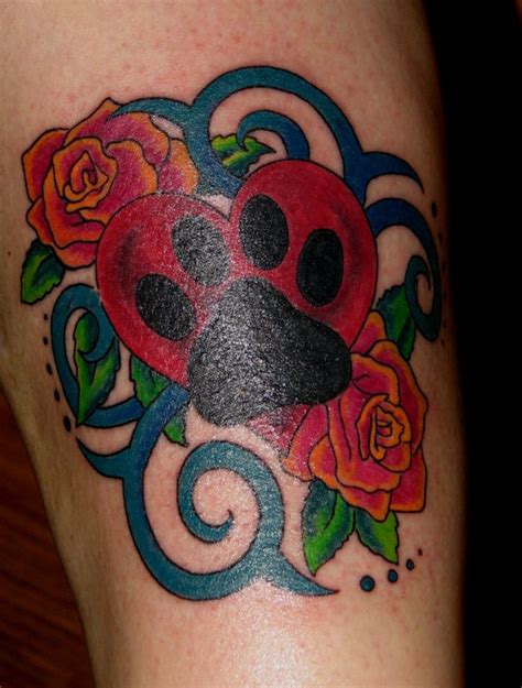 Professional Tips For Flower Paw Print Tattoo For A Perfect Finish