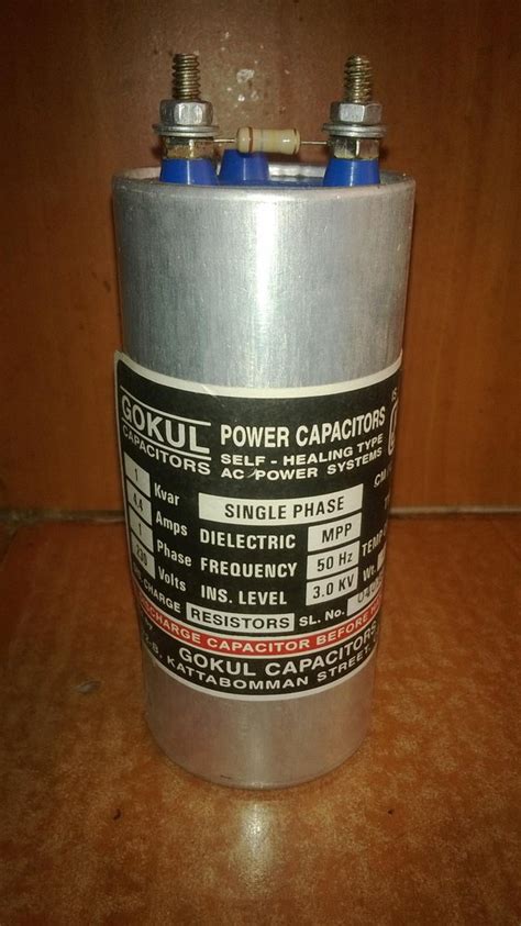 Single Phase Power Capacitors At Best Price In Coimbatore By Gokul