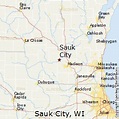 Road Map Of Sauk County Wisconsin - Road Map