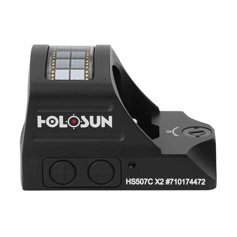 Holosun Hs507c X2 Micro Red Dot Sight With Picatinny Rail Mount Best