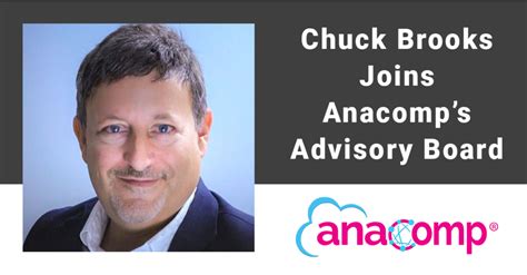 Chuck Brooks Cybersecurity And Emerging Technology Leader Joins Anacomp