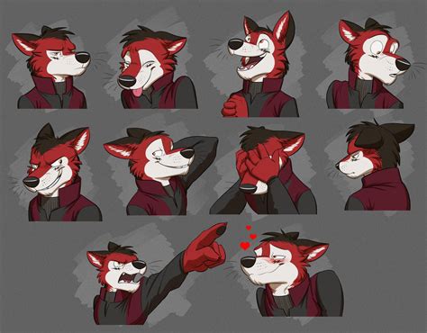 Commission Ezo S Expression Sheet 2 By Temiree On DeviantArt