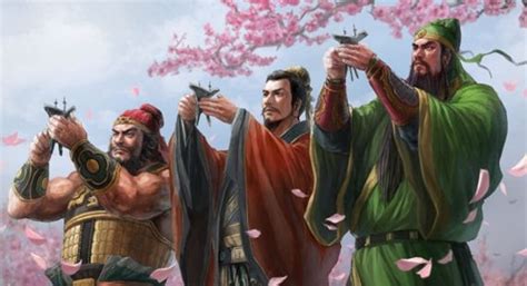 Eight Bow Friends Guan Yu Brothers Art Liu Bei