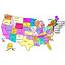 State Labeled Map Of The Us States Awesome Printable 