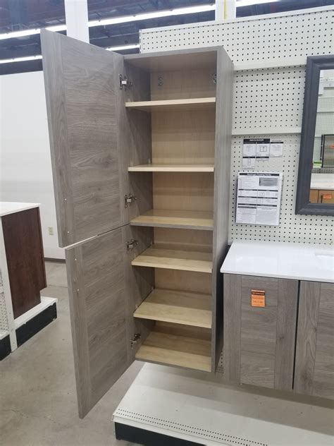 The entire warehouse is dedicated to stocking rta kitchen cabinets. Neckinger Linen Cabinet - Closeout - Builders Surplus ...