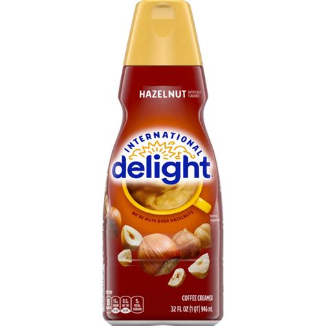 International Delight Flavored Liquid Non Dairy Coffee Creamer Hazelnut