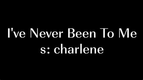 I've Never Been To Me (videoke) - YouTube