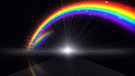 Rainbow In Space Way Stock Footage Video 691396 Shutterstock