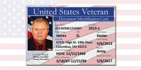 Va Veterans Id Card Ohio Town To Issue Veteran Id Cards Us