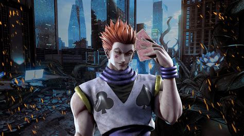 Jump Force Hisoka Wallpapers Cat With Monocle