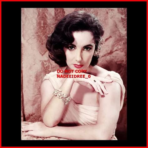 Elizabeth Taylor Legendary British American Actress Sexy Hot Pin Up 8x10 Photo 999 Picclick