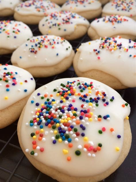 Soft Frosted Sugar Cookies Nourish Fete