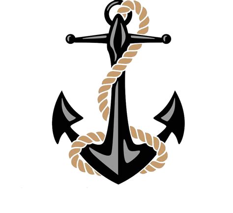 Anchor Watercraft Rope Illustration The Anchor Line Around The Rope