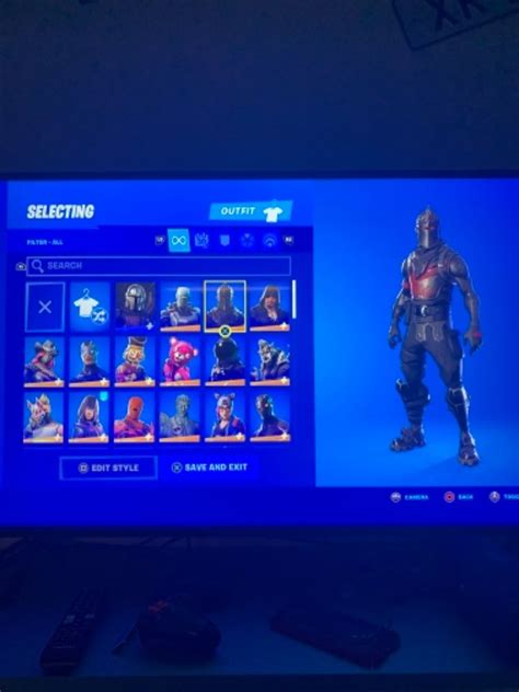 Fortnite Black Night Account With 99 Skins And 300 Winsstacked Account