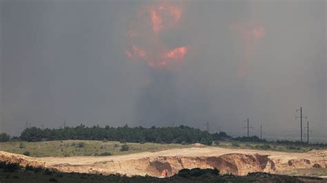 Brand Op Russisch Militair Oefenterrein Krim