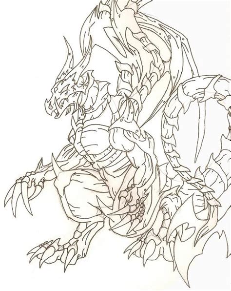 Evil Dragon Drawing At Getdrawings Free Download