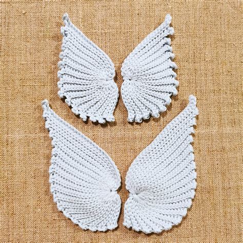 Knitted Angel Wings Pattern Livemore Loveless