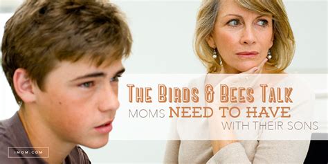 The Birds And Bees Talk Moms Need To Have With Their Sons Imom