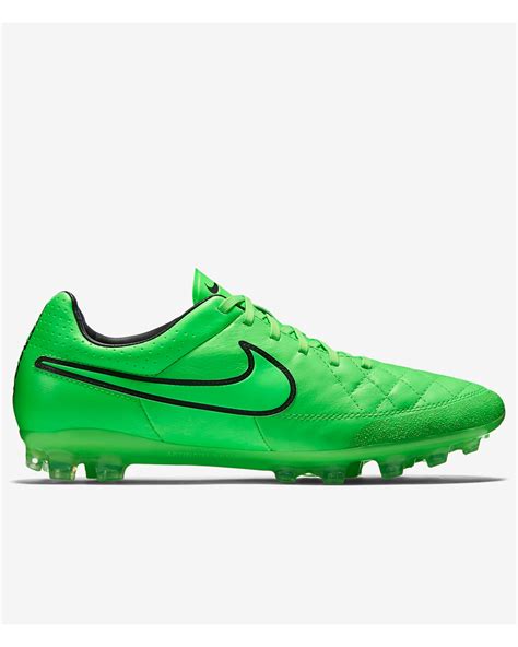 Football Boots Shoes Nike Cleats Tiempo Green Legacy Ag R Men Real