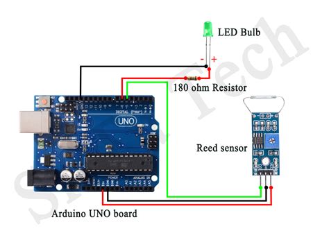 Arduino Reed Switch Tutorial How To Use Arduino Reed Switch Sritu Hobby