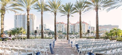 Tampa Marriott Waterside Hotel And Marina Tampa Florida Wedding Venue