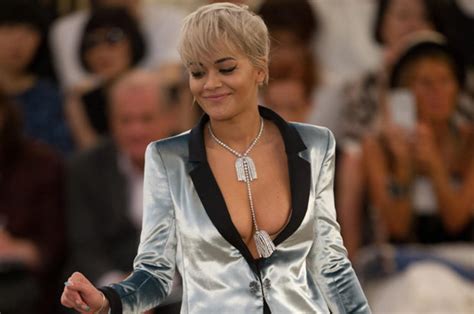 Rita Ora Pops Out Yet Again Does She Even Own A Bra Daily Star