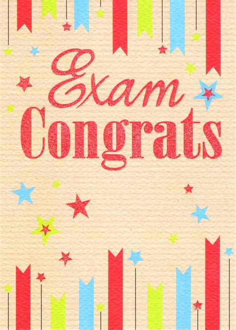 Exam Congrats Greeting Card Second Nature Congratulations Cards Exams