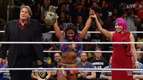 WWE News Ember Moon Wins The NXT Womans Champion 11 18 17 YouTube