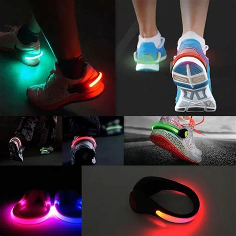 Running Lights Led Running Shoes Clip Light Night Safety Warning Led