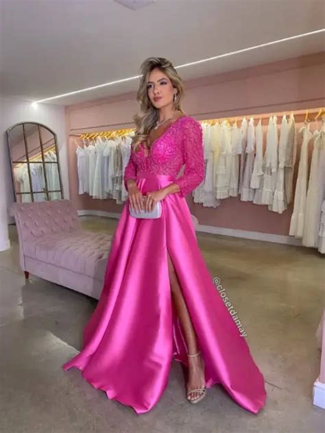 Que cor de sapato combina com vestido rosa pink e fúcsia Margarida Rosa