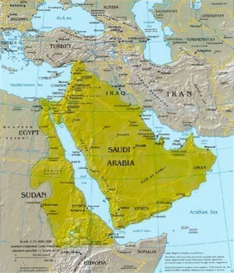 Map Of All The Land Promised To Abraham And His Descendantsthe
