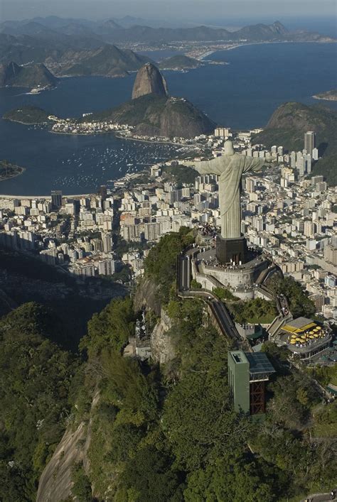 Cristo Redentor Rio De Janeiro Rj Vista Aérea Do Crist Flickr