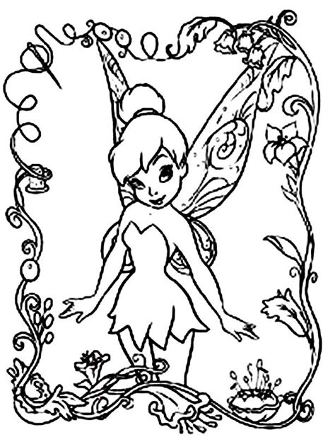 Disney Fairies Coloring Pages Free Printable