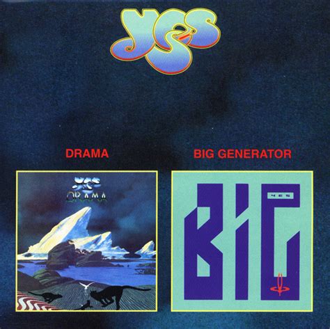 Yes Drama Big Generator 2000 Cd Discogs