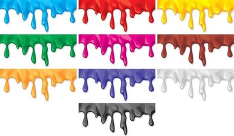 Paint Drip Vector Art Icons And Graphics For Free Download