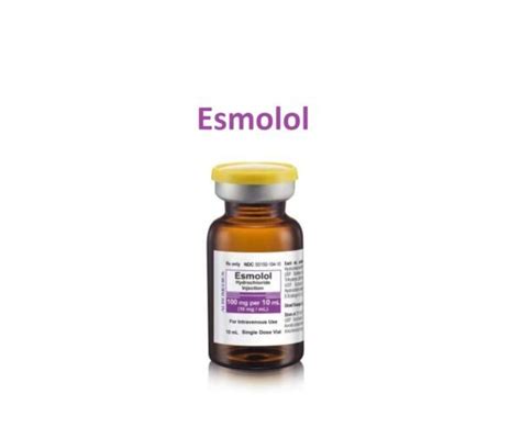 Esmolol Uses Dose Side Effects Moa Brand Names