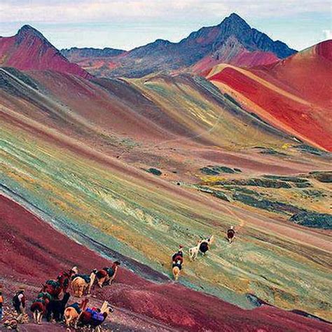 Rainbow Mountain Trek Or Vinicunca Trek Enigmas Andes Peru