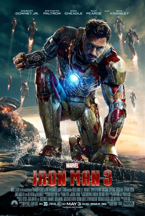 Geekmatic Marvels Iron Man 3 International Poster
