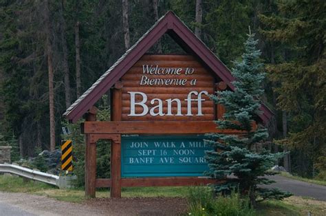 Banff National Park Sign Kuva Banff National Park Tripadvisor