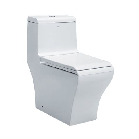 Eago Tb 356 Elongated One Piece Dual Flush Toilet With Soft Closing Se