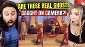 Are These REAL GHOSTS Caught on Camera? REACTION!! (Scary Slapped Ham ...