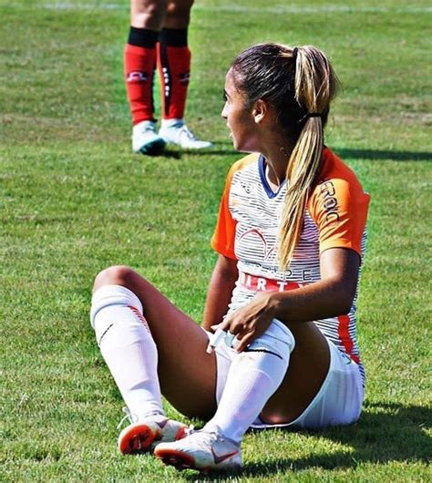 Female Football Player Football Players Soccer Girl Girls Socks