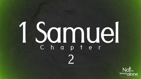 1 Samuel Chapter 2 Youtube