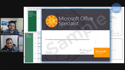 Certificación Microsoft Office Specialist Mos Excel Word Powerpoint