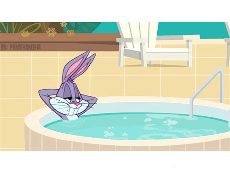 Bugs Bunny Chillin In The Jacuzzi By Willhiggins1988 On Deviantart