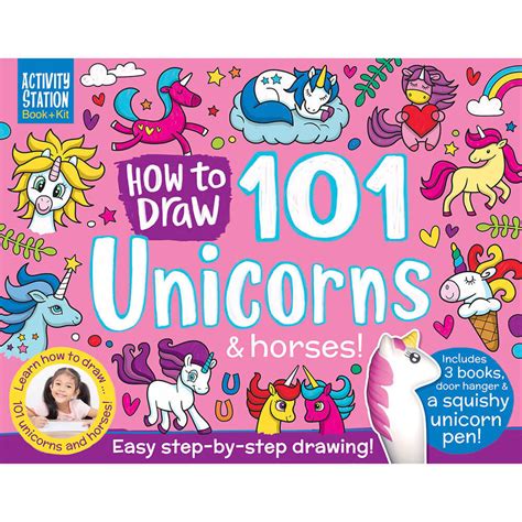 How To Draw 101 Unicorns And Horses Craft Kits
