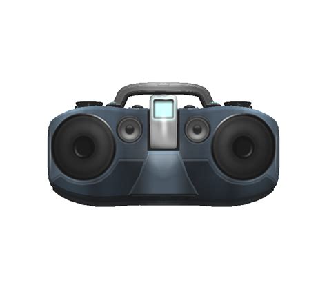 Put in any sound id to play it in game! PC / Computer - Roblox - Boombox Gear 3.0 - The Models ...