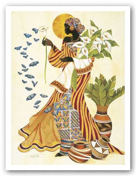 African American Art Print Souls Awakening Keith Mallett Ebay